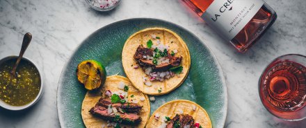 Citrus-Marinated Carne Asada Tacos hero image