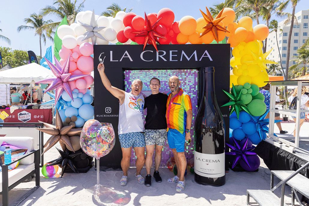 cheers to la crema pride at miami beach pride