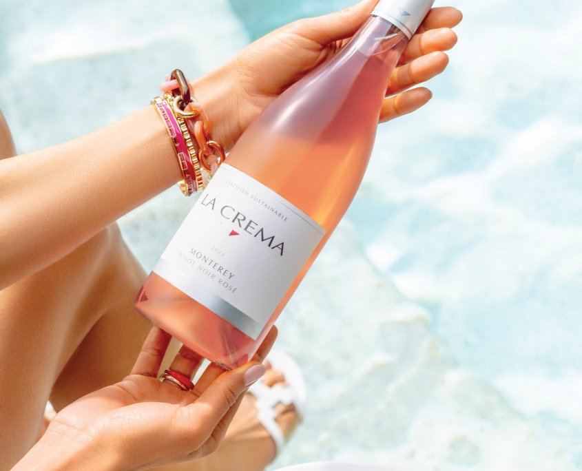 La Crema Rosé wine